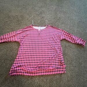 Women’s Dear Scarlett long sleeve tunic, new, 2X